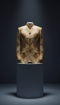 Heritage Gold Patterned Jacket